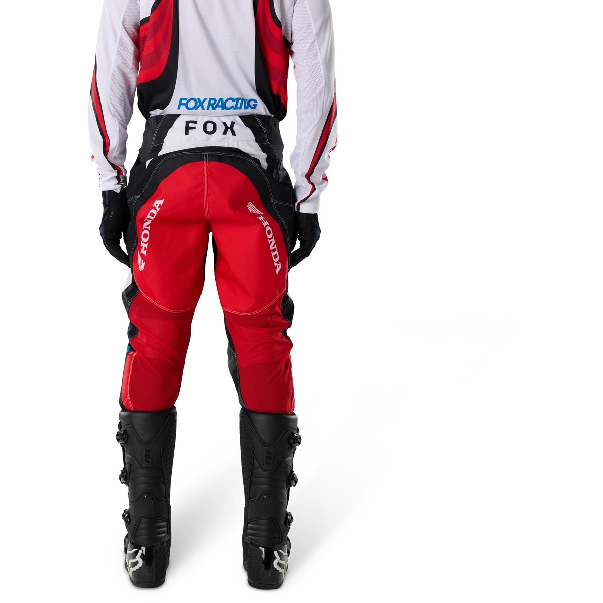Pantalón Fox 180 Honda blanco rojo 2027