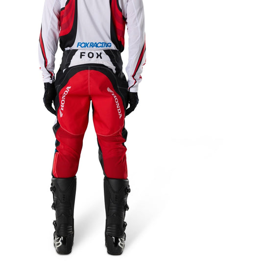 Pantalón Fox 180 Honda blanco rojo 2027