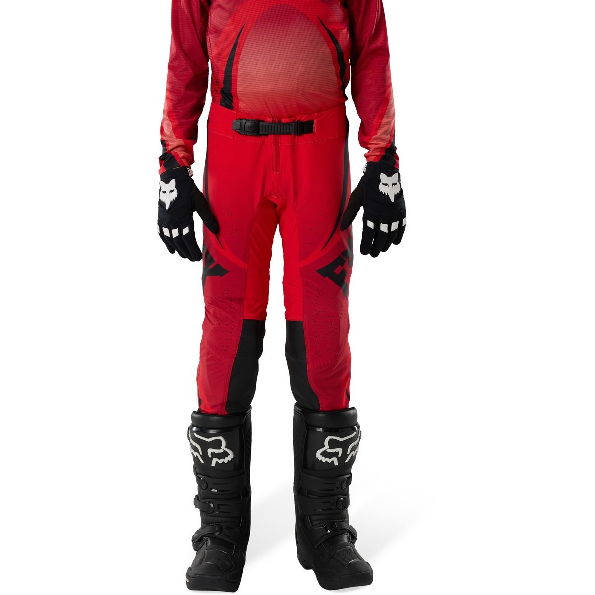 Pantalón Fox Flexair Arc Junior rojo 2027