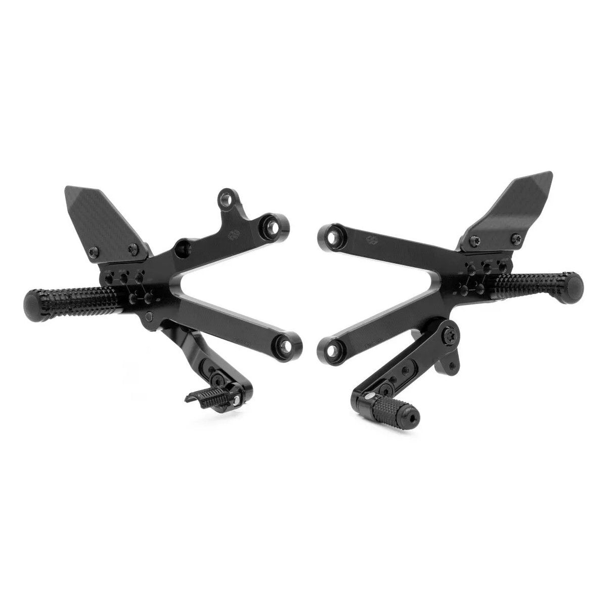 Estriberas Gilles FXR Kawasaki ZX-6R negro