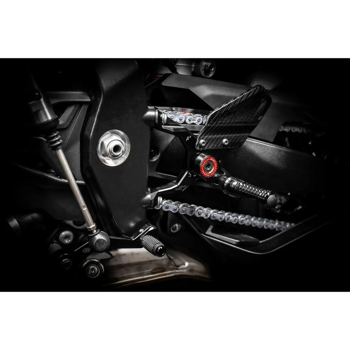 Estriberas retrasadas Gilles MUE2 BMW S 1000 R