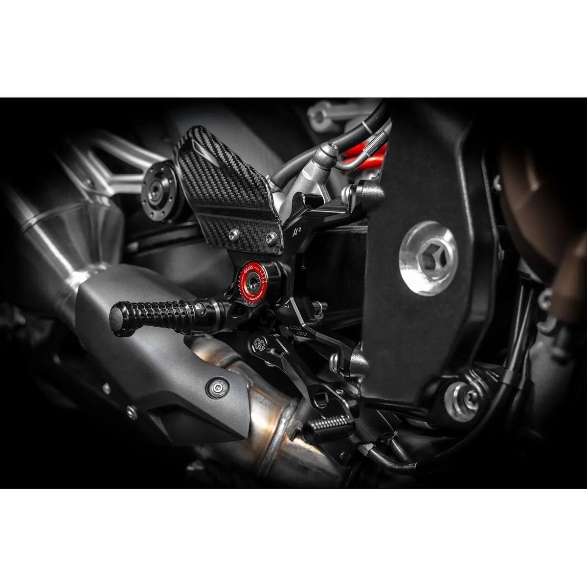 Estriberas retrasadas Gilles MUE2 BMW S 1000 R