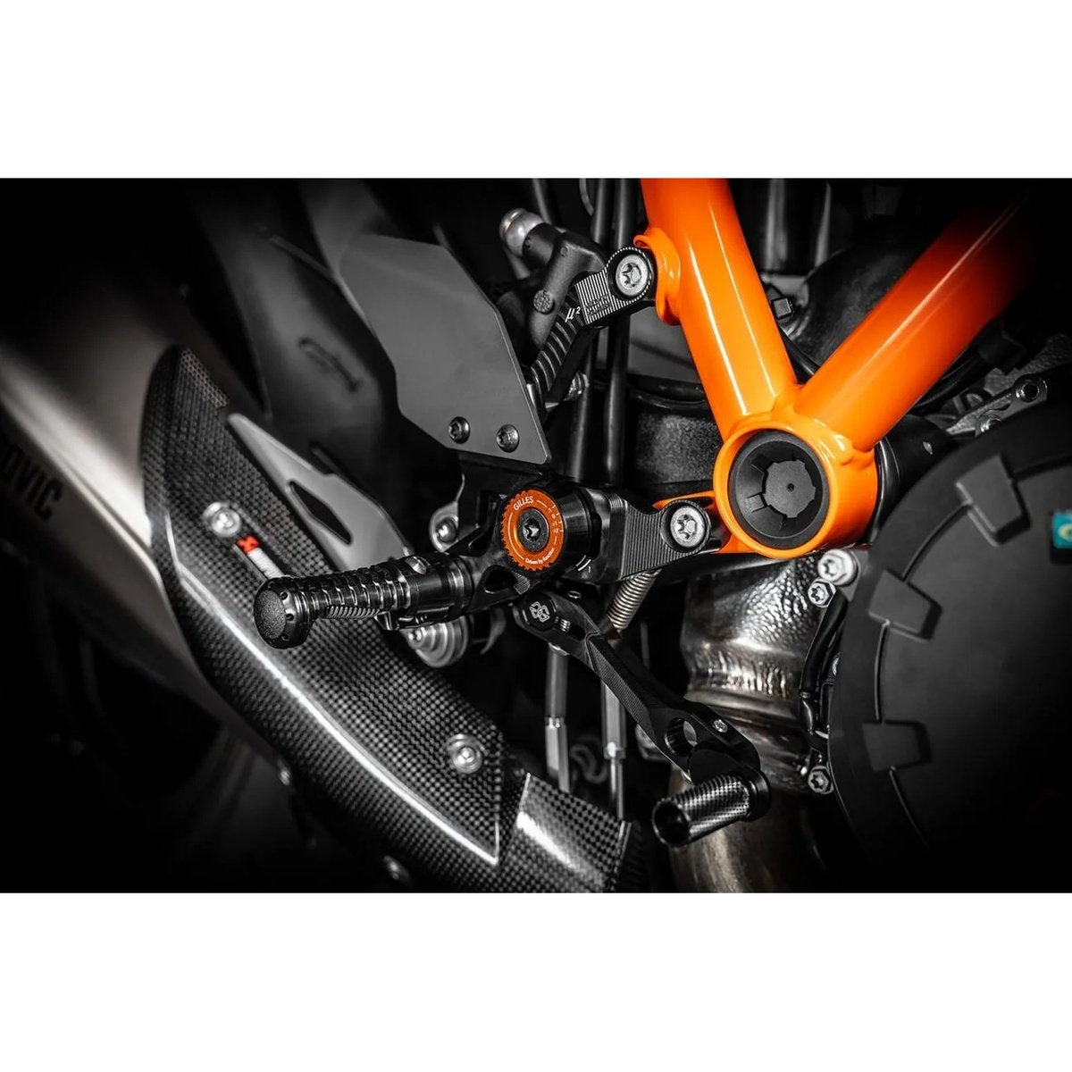 Estriberas retrasadas Gilles MUE2 KTM Super Duke R
