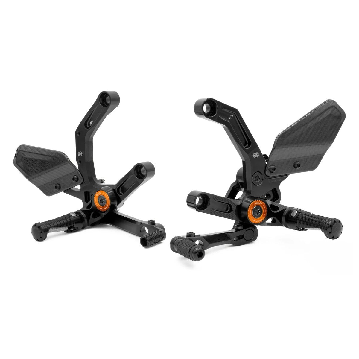 Estriberas Gilles MUE2 KTM negro naranja