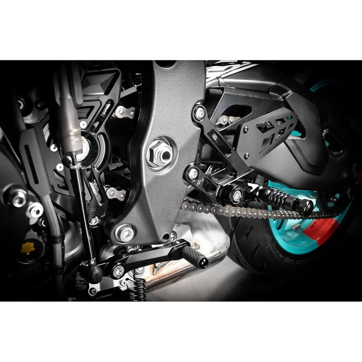 Estriberas retrasadas Gilles MUE2 Yamaha MT-10