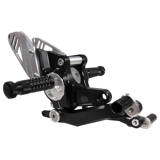 Estriberas Gilles RCT10GT BMW R nineT negro