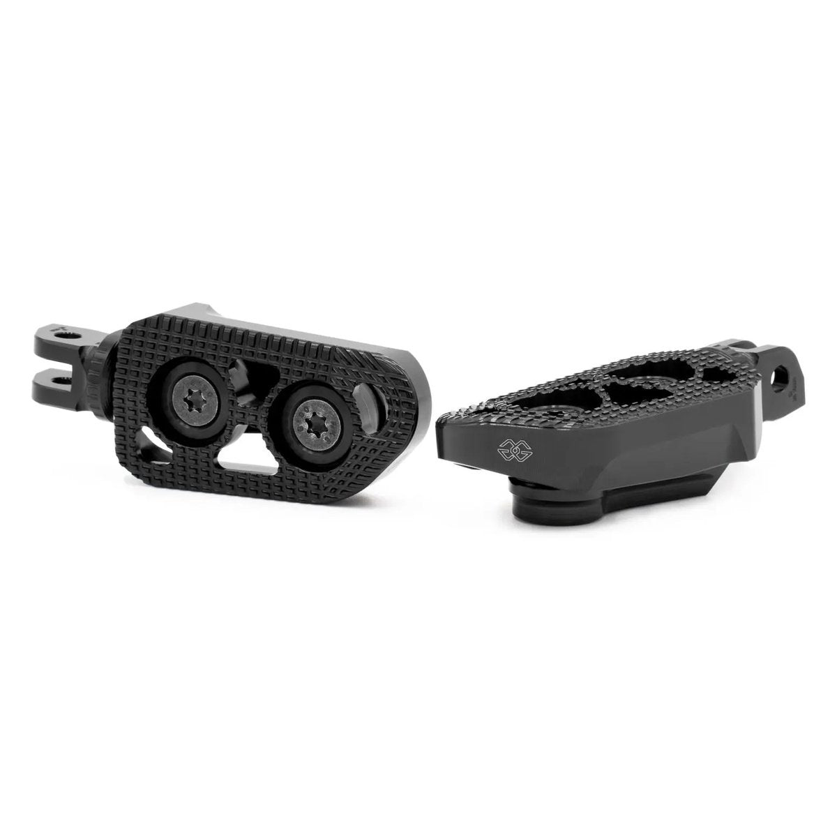 Estriberas Gilles aluminio negro RGK-350-UF37