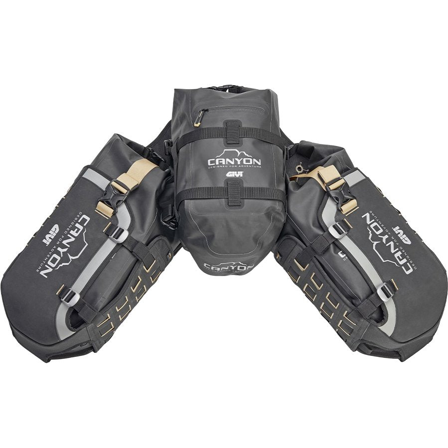 Bolsas Givi GRT721B kit enduro 2 x 16 L + 12 L