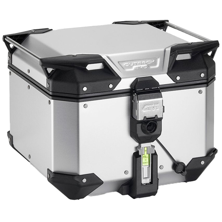 Maleta Givi Trekker Outback Evo Smart 42 L aluminio anodizado