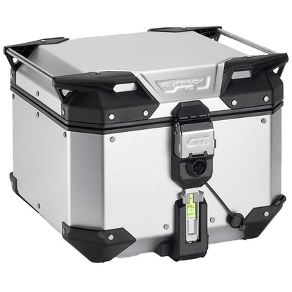 Maleta Givi Trekker Outback Evo Smart 42 L aluminio anodizado