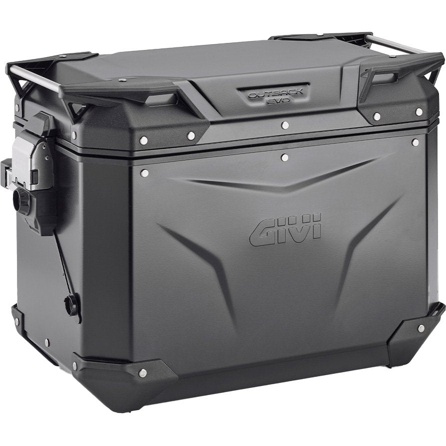 Maleta lateral derecha Givi Trekker Outback Evo Smart 48 L Black Line