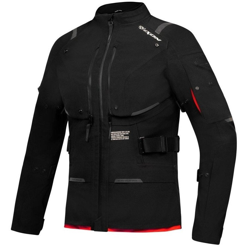 Chaqueta Ixon M-Skeid Lady negro / rojo