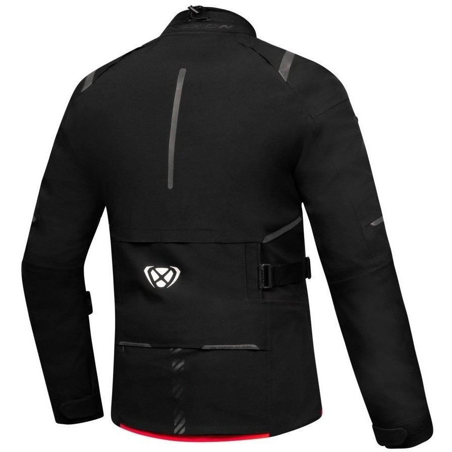 Chaqueta Ixon M-Skeid Lady negro / rojo