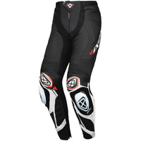 Pantalón de piel Ixon Vortex 3 negro / blanco