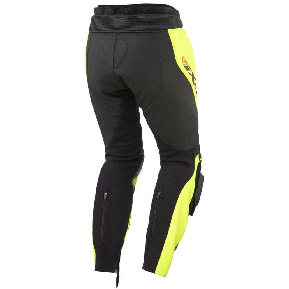 Pantalón de piel Ixon Vortex 3 negro / amarillo