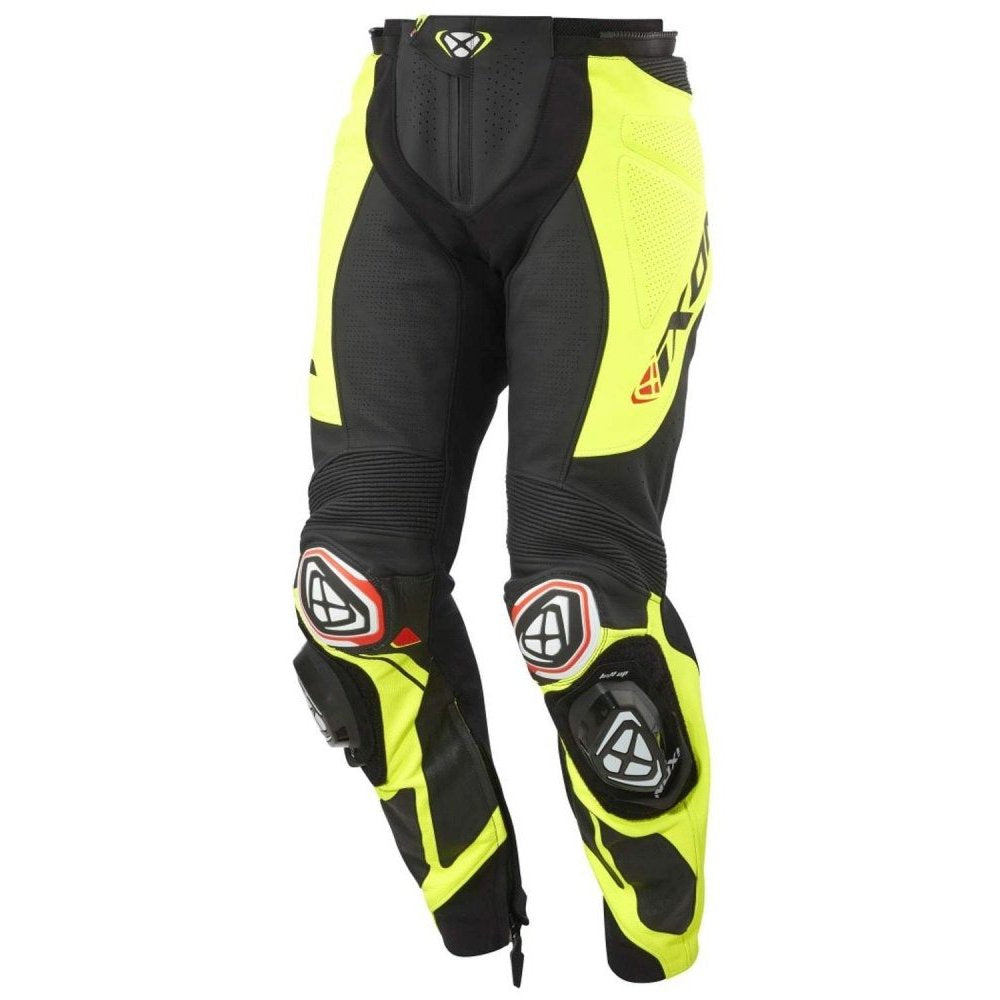 Pantalón de piel Ixon Vortex 3 negro / amarillo