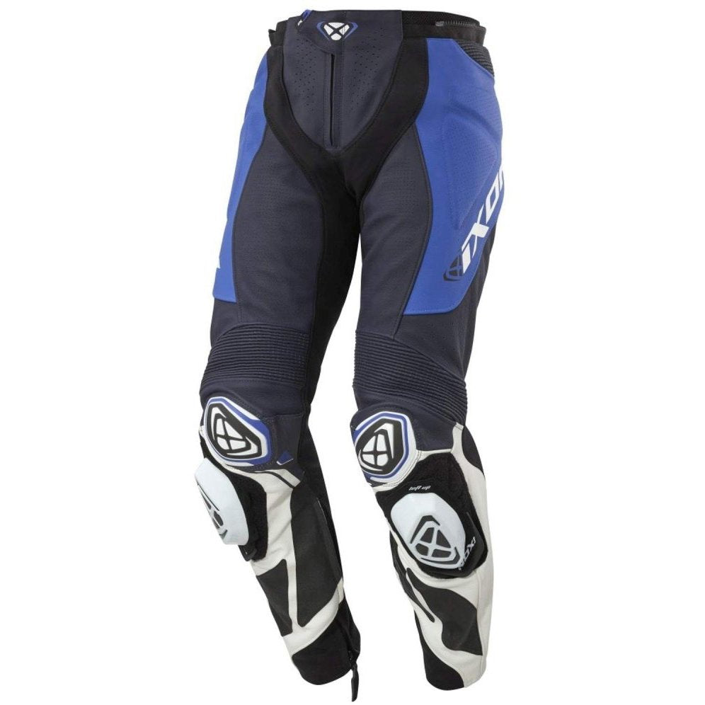 Pantalón de piel Ixon Vortex 3 azul / blanco