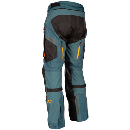 Pantalón Klim Badlands Pro azul petróleo / naranja