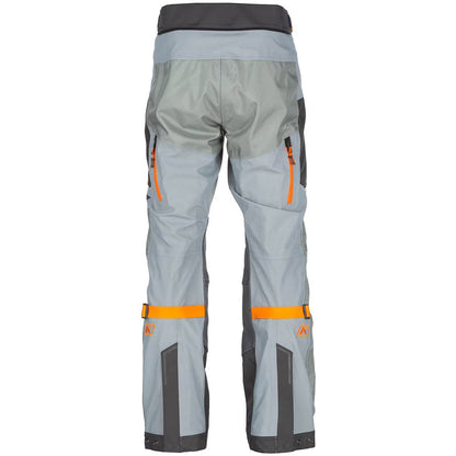 Pantalón Klim Carlsbad gris asfalto / naranja Ember
