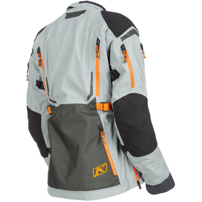 Chaqueta Klim Artemis mujer gris asfalto / naranja Ember