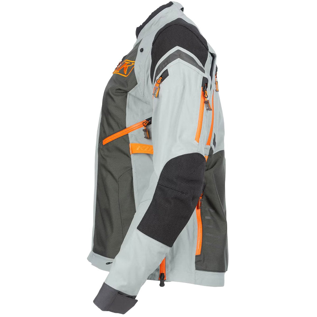 Chaqueta Klim Artemis mujer gris asfalto / naranja Ember