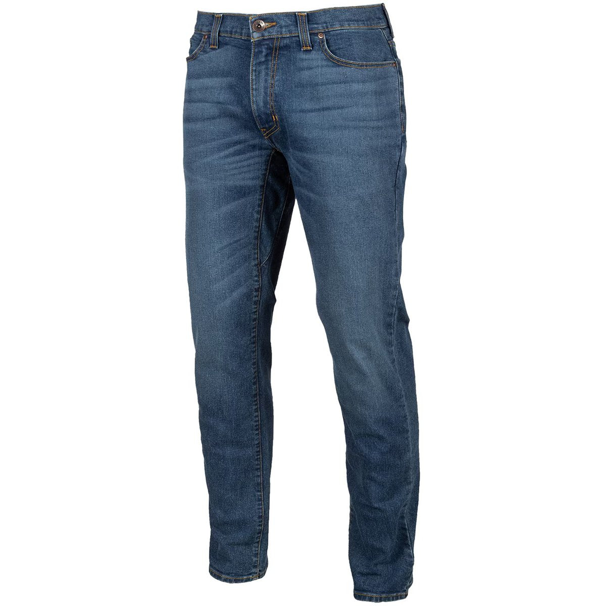 Pantalón vaquero Klim K Forty 3 Straight Tapered azul cobalto