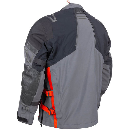 Chaqueta Klim Latitude gris Asphalt / rojo Redrock