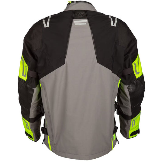Chaqueta Klim Latitude gris Castlerock / amarillo flúor