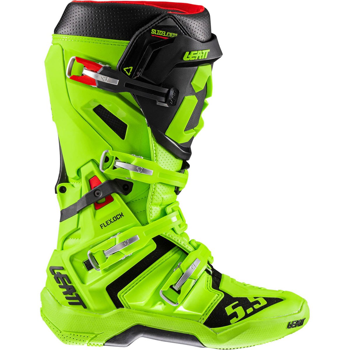 Botas Leatt 5.5 FlexLock Lime Green 2026