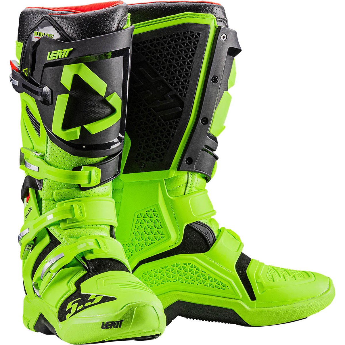 Botas Leatt 5.5 FlexLock Lime Green 2026