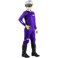 Pantalón Leatt 5.5 I.K.S morado 2026