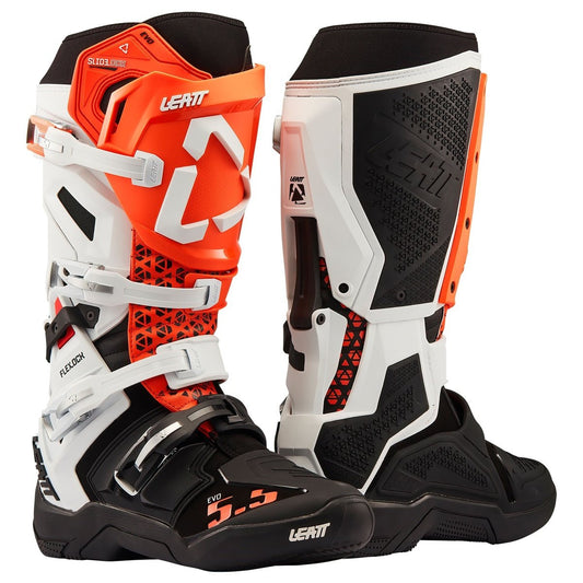 Botas Leatt 5.5 Flexlock Evo White / Orange 2027