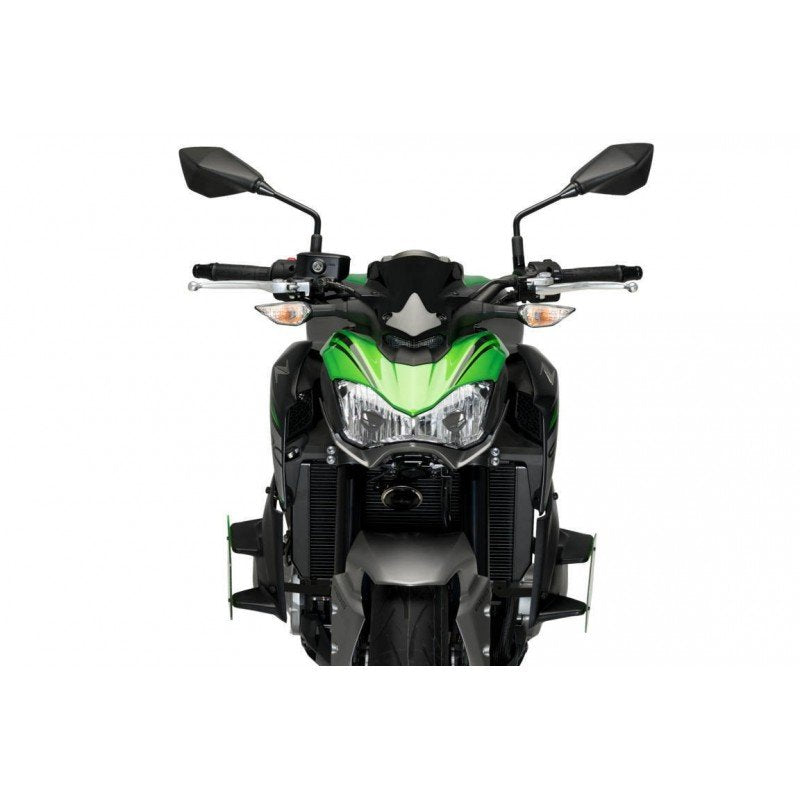 Alerones laterales Puig Downforce Naked Kawasaki Z900 verde