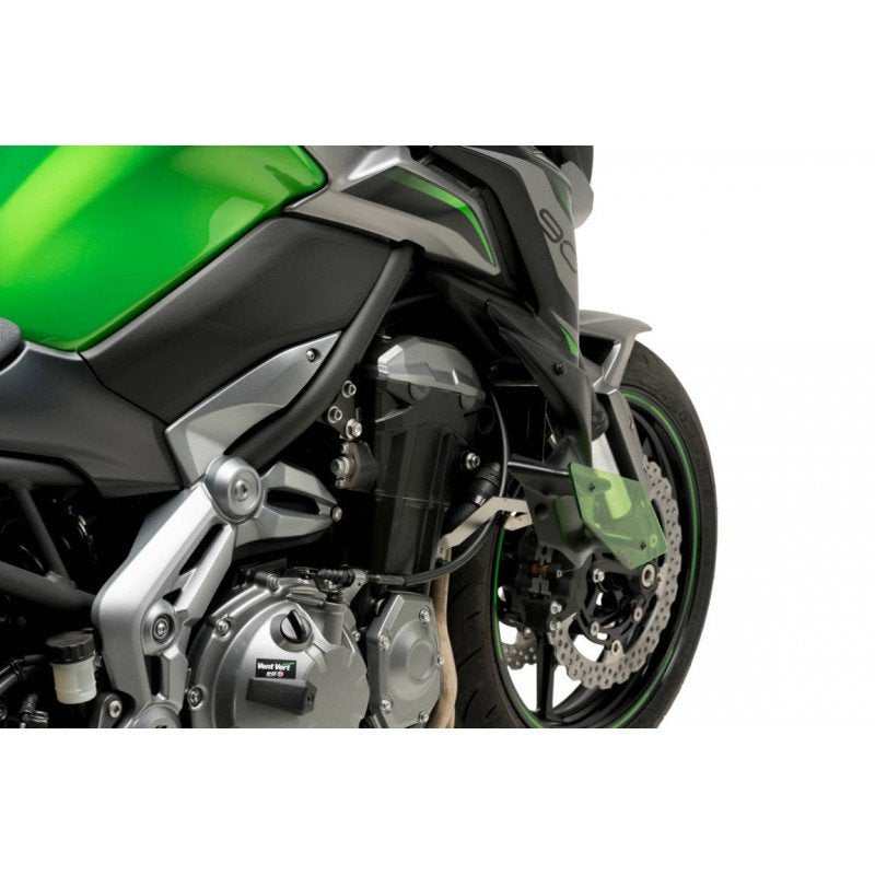 Alerones laterales Puig Downforce Naked Kawasaki Z900 verde
