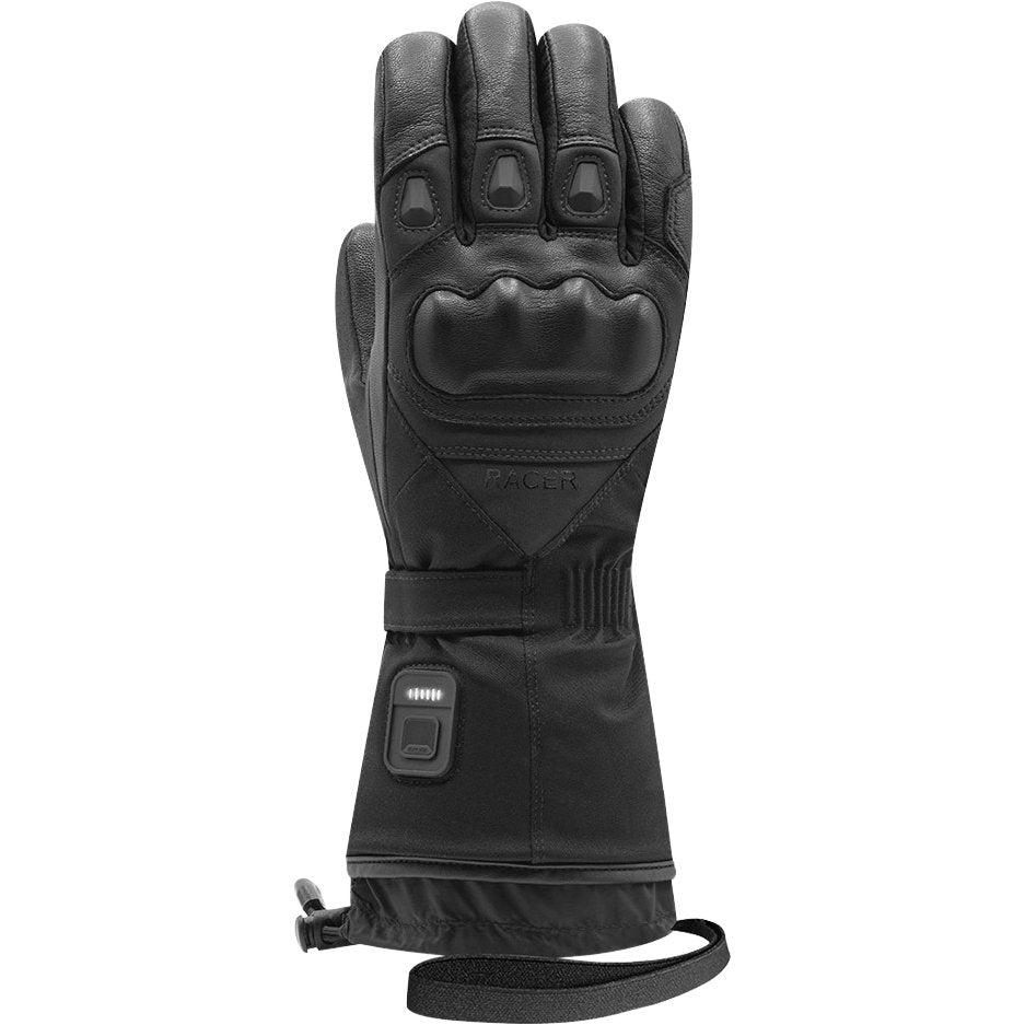 Guantes Racer Heat 5 Black / Black