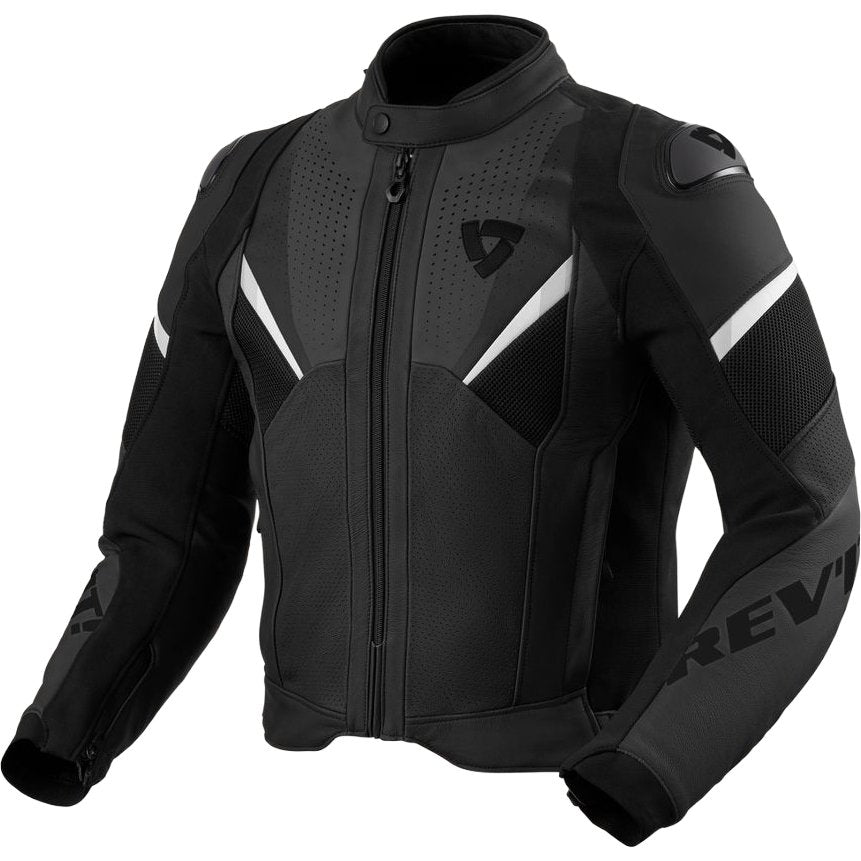Chaqueta de piel Rev'it Automate negro