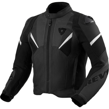 Chaqueta de piel Rev'it Automate negro