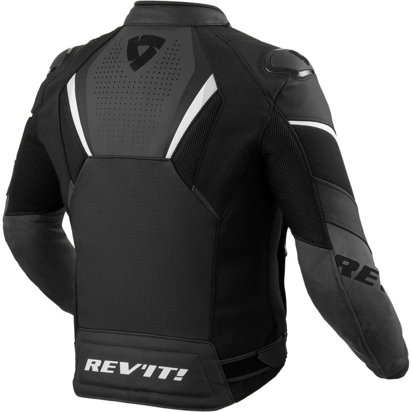 Chaqueta de piel Rev'it Automate negro