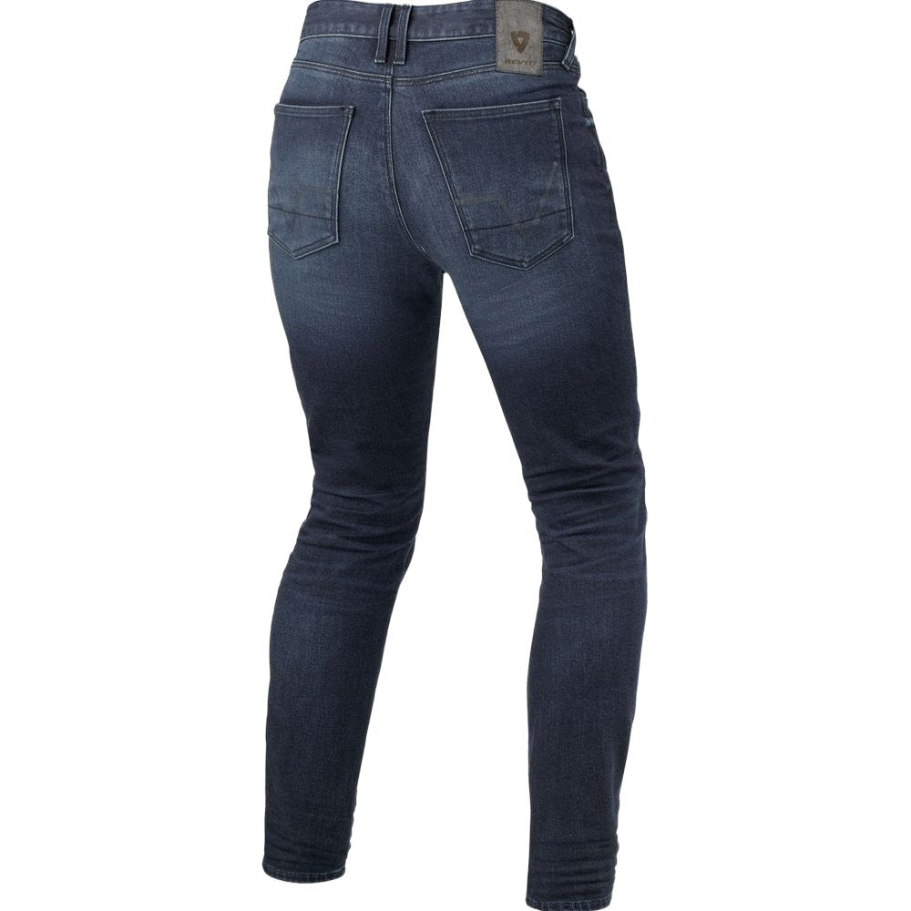 Pantalón vaquero Rev'it Carlin SK L30 azul oscuro desgastado