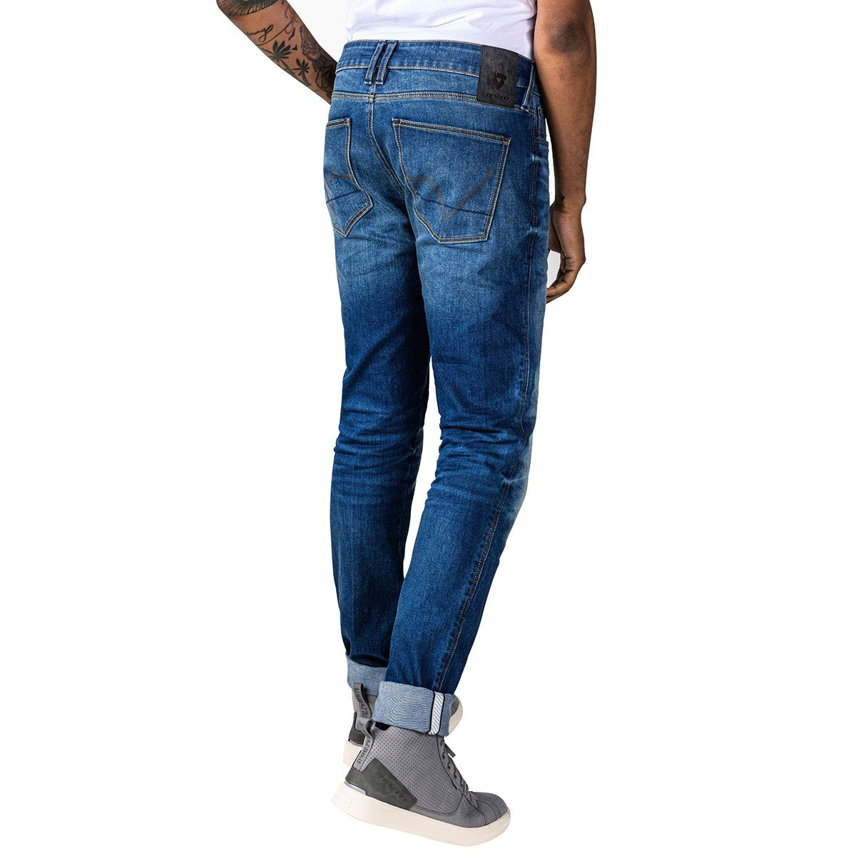 Pantalón vaquero Rev'it Carlin SK L34 azul medio lavado