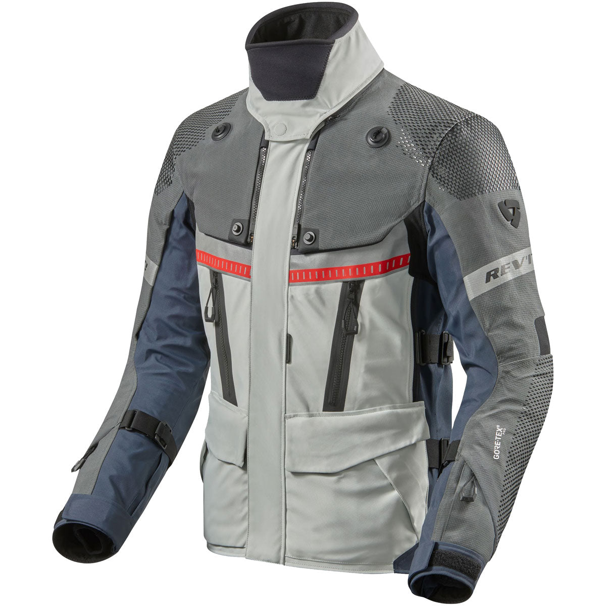Chaqueta Revit Dominator 3 GTX Silver / Blue