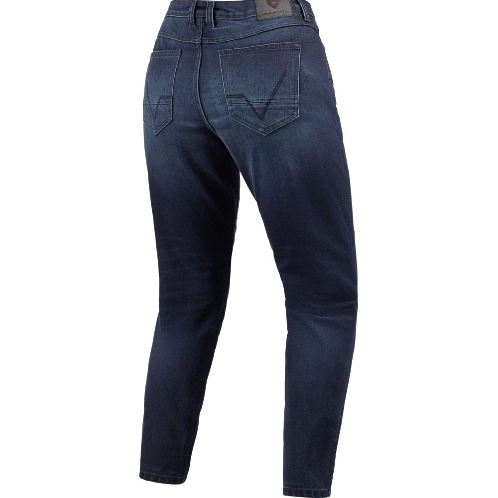 Pantalón vaquero Revit Harper Tapered Lady L30 azul oscuro