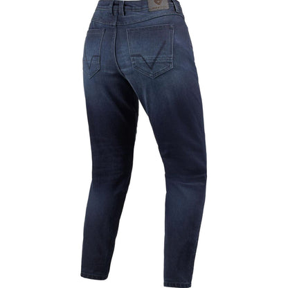 Pantalón vaquero Revit Harper Tapered Lady L30 azul oscuro