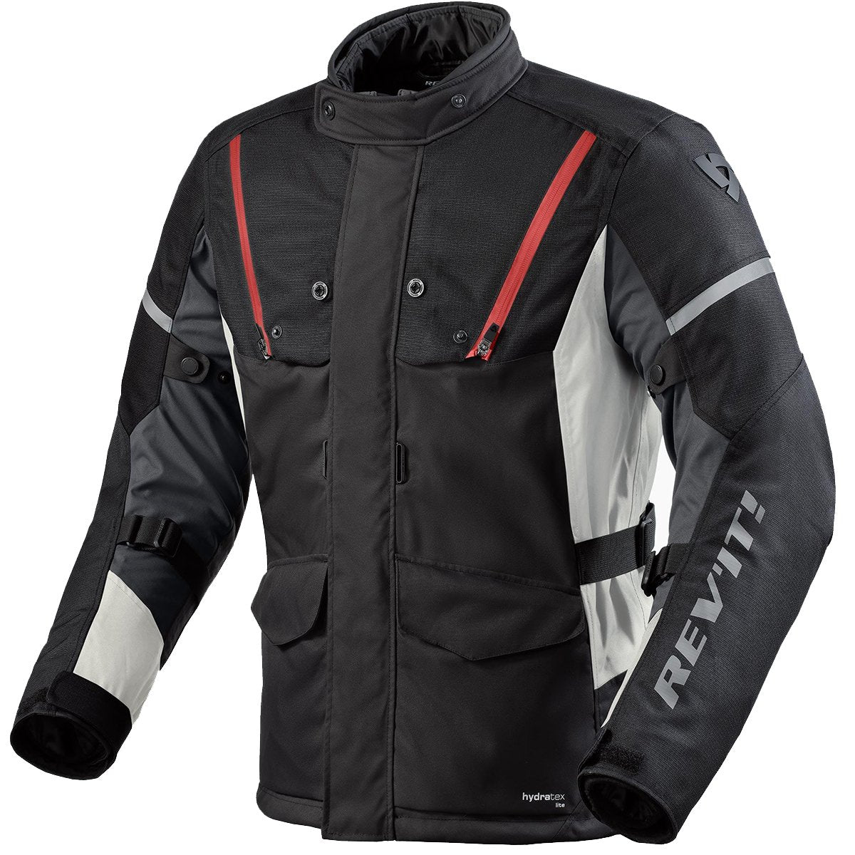 Chaqueta Rev'it Horizon 3 H2O negro / rojo