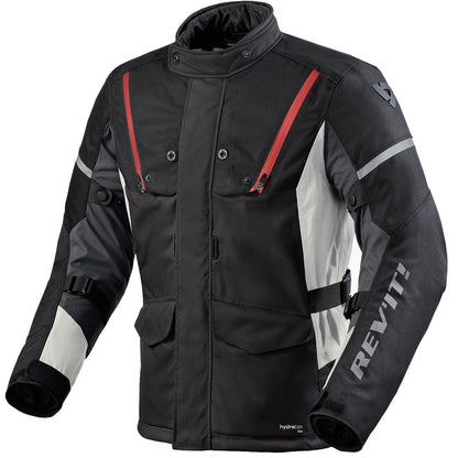 Chaqueta Rev'it Horizon 3 H2O negro / rojo