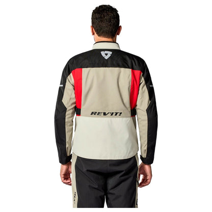 Chaqueta Rev'it Convergent H2O arena / rojo