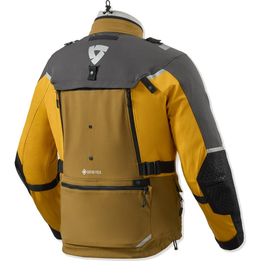 Chaqueta Rev'it Defender 4 GTX negro / amarillo ocre