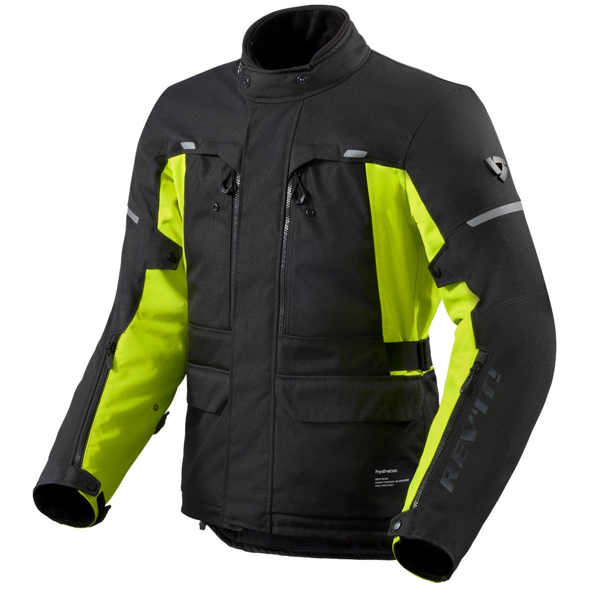 Chaqueta Revit Outback 5 H2O negro / amarillo neón