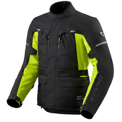 Chaqueta Revit Outback 5 H2O negro / amarillo neón