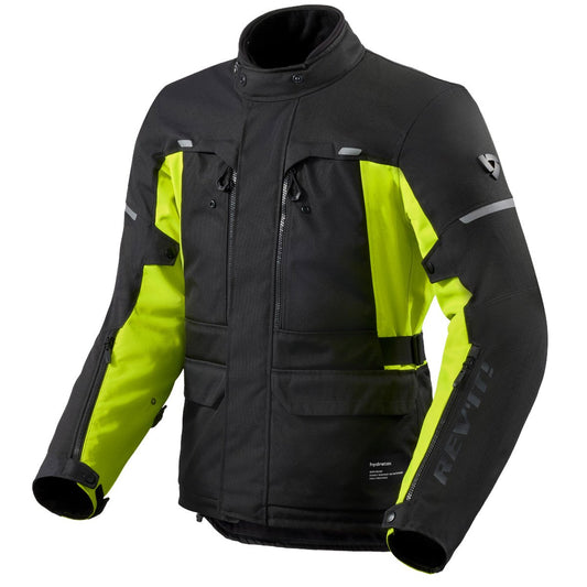 Chaqueta Revit Outback 5 H2O negro / amarillo neón